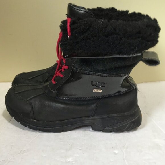 UGG Butte Adirondack Waterproof Winter Leather Shearling Boot Vibram Unisex 8 - Picture 3 of 16